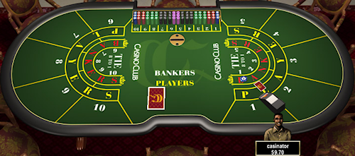 1st card for dealer