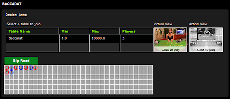 High Roller Baccarat