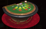 Mini Baccarat Table
