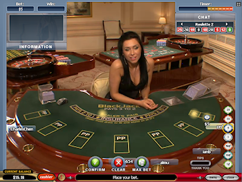 Live Blackjack Dealer