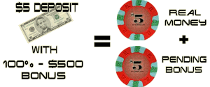 Pending Deposit Bonus