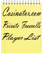 Private Poker Freerolls