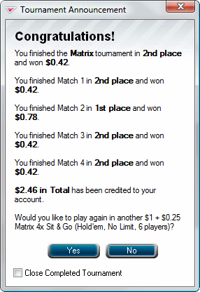 Matrix STT Tourneys